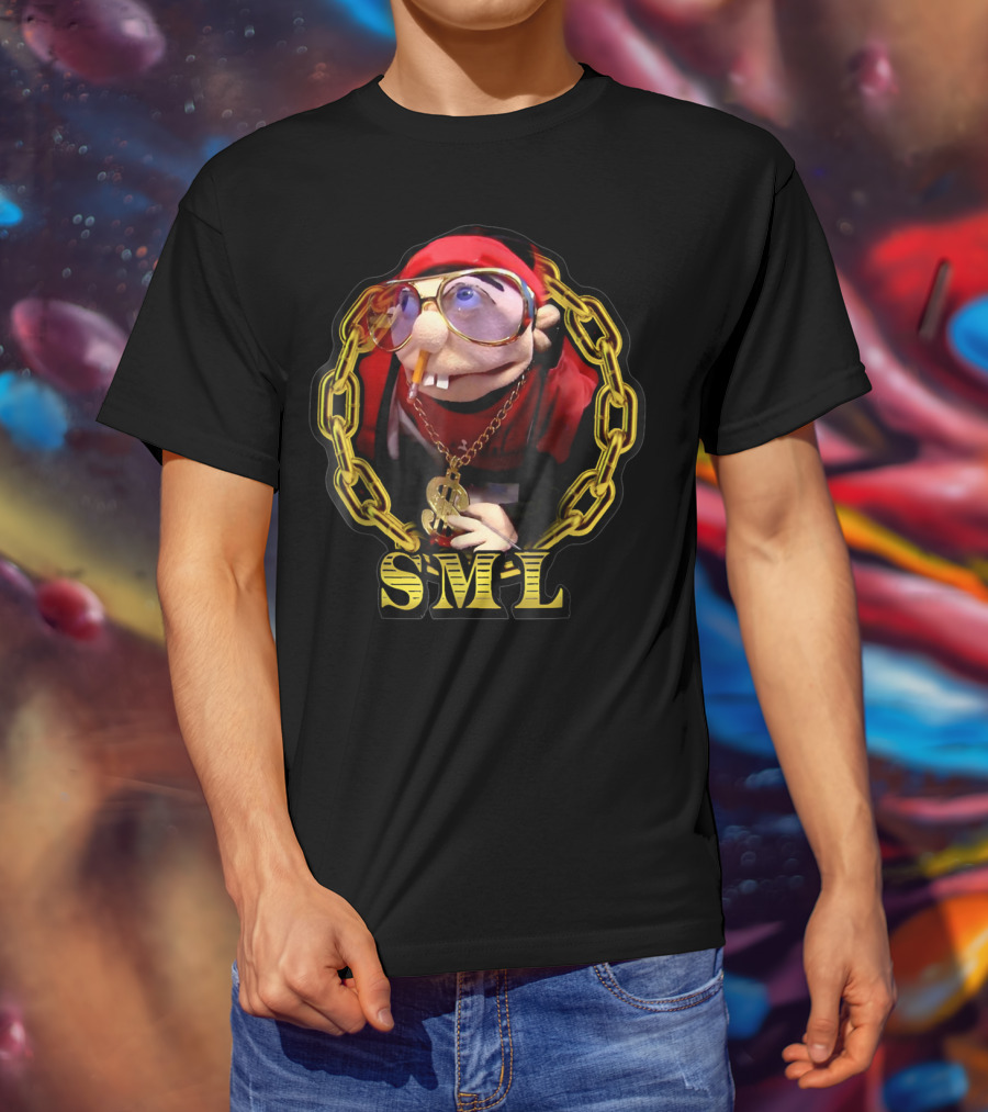 SML Rapper Jeffy Doll With Gold Chain Doll T-Shirt