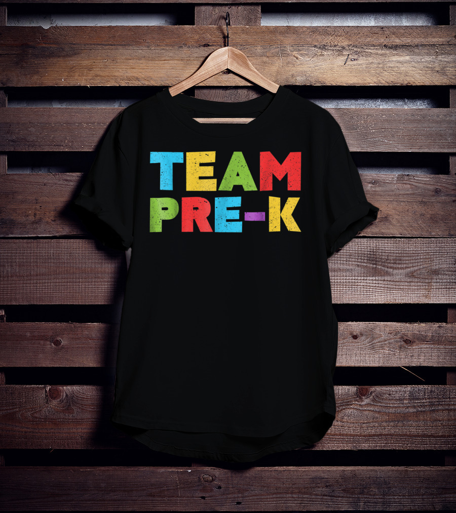 Team Pre K Teacher Back To School T-Shirt