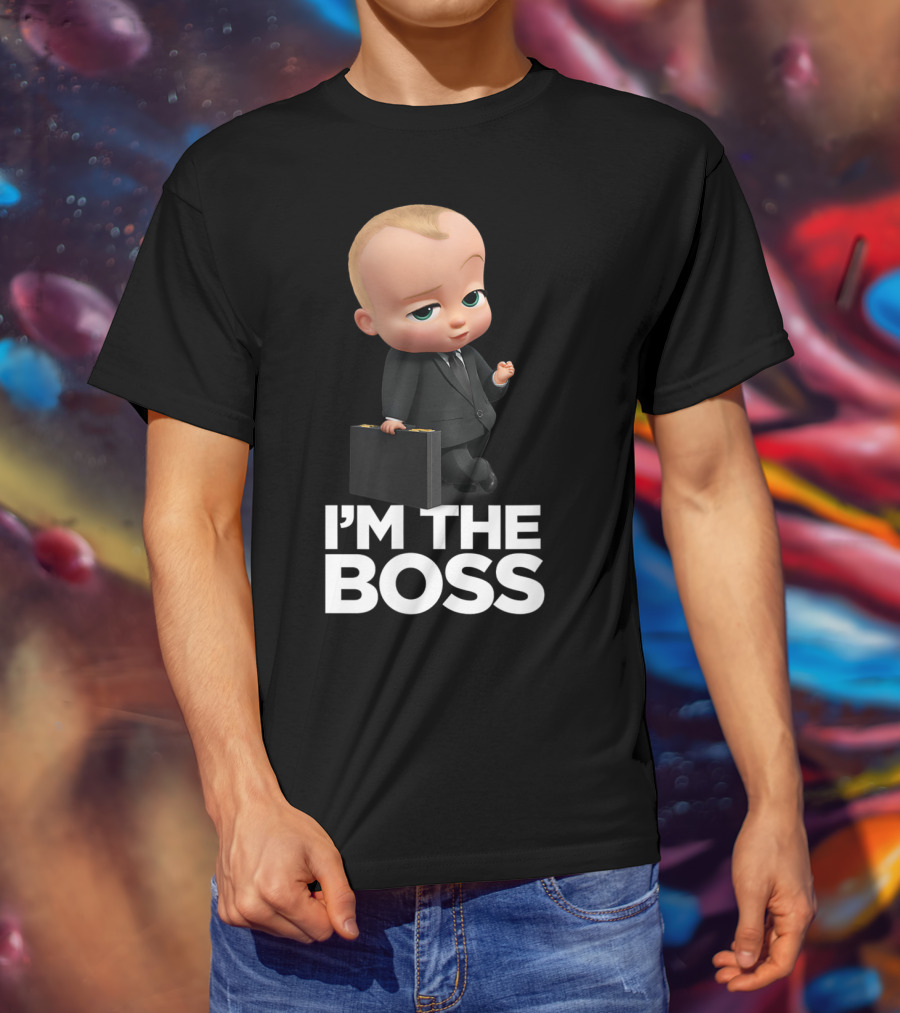 The Boss Baby I'm The Boss Suitcase Character T-Shirt