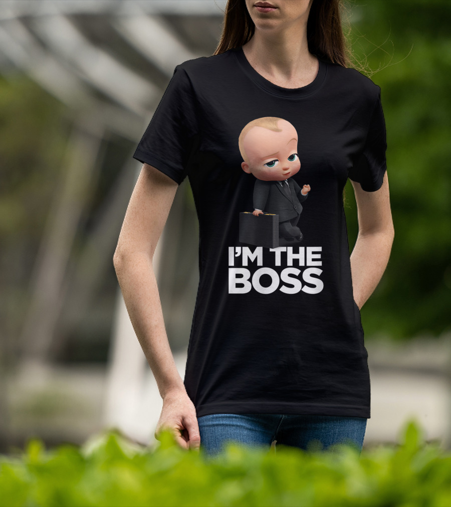 The Boss Baby I'm The Boss Suitcase Character T-Shirt