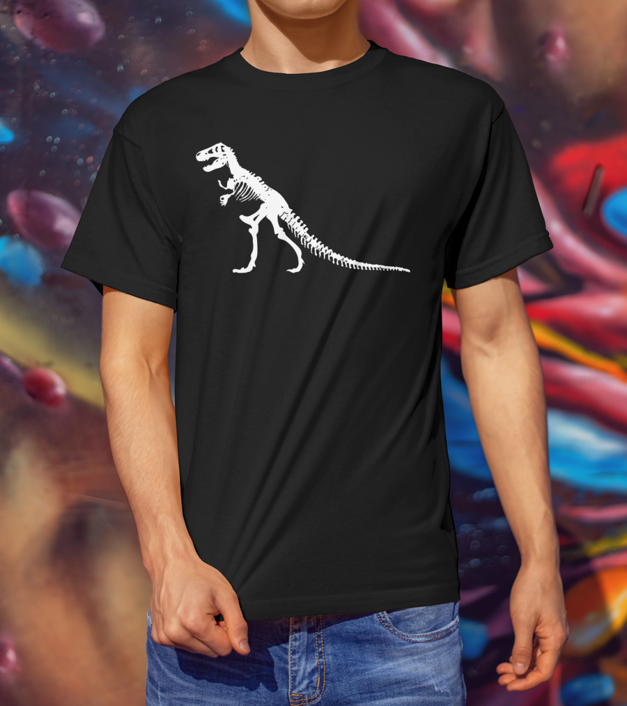 The Circle Game Tyrannosaurus Rex Skeleton T-Shirt