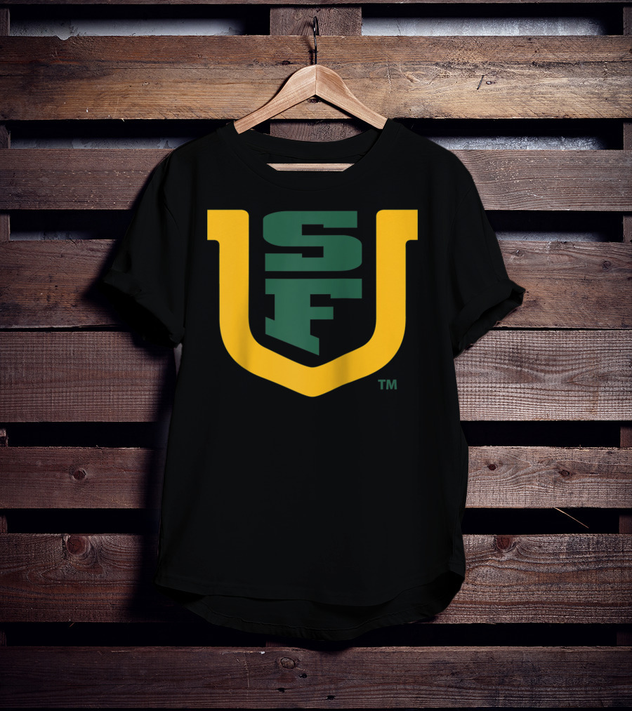 University Of San Francisco Dons NCAA SF Logo PPSNU031 Rag T-Shirt