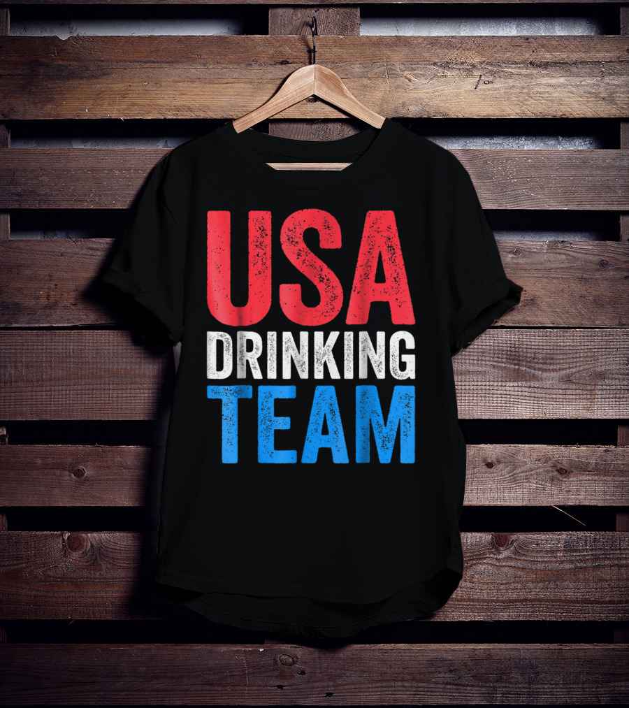 USA Drinking Team Fourth Of July T-Shirt
