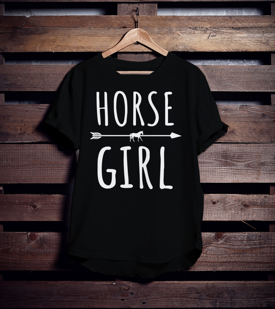 HORSE GIRL Arrow Amazing Horse T-Shirt