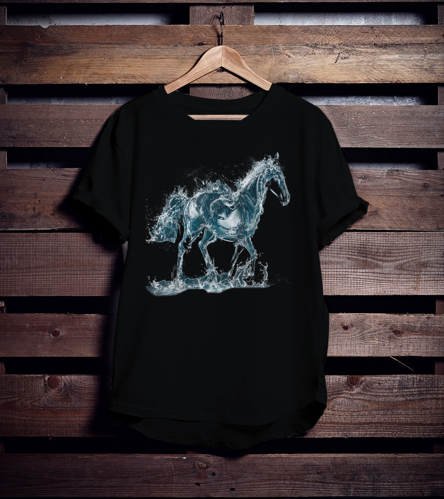 Horse Dream Liquid Splash Equine Vision T-Shirt