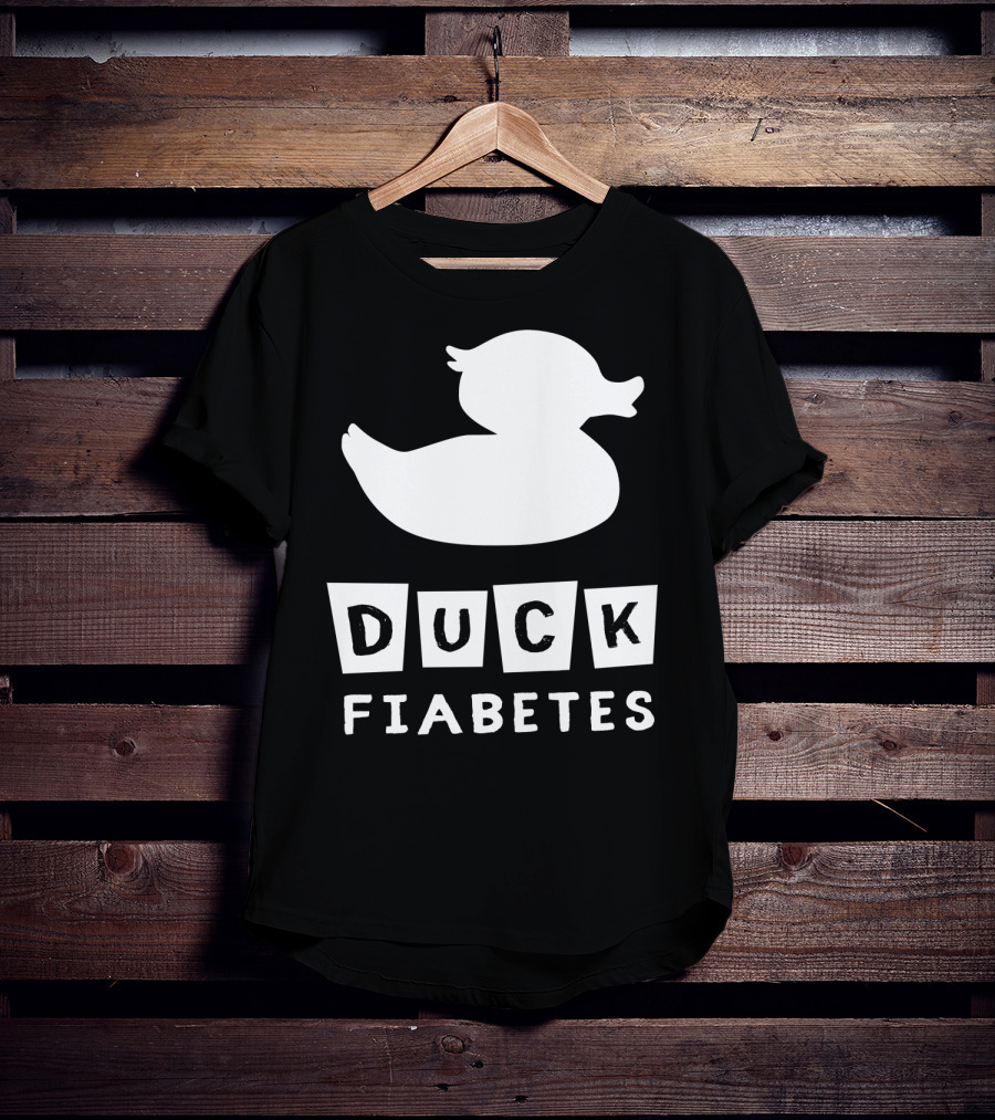 Duck Fiabetes Funny Diabetic Type 1 Diabetes T-Shirt