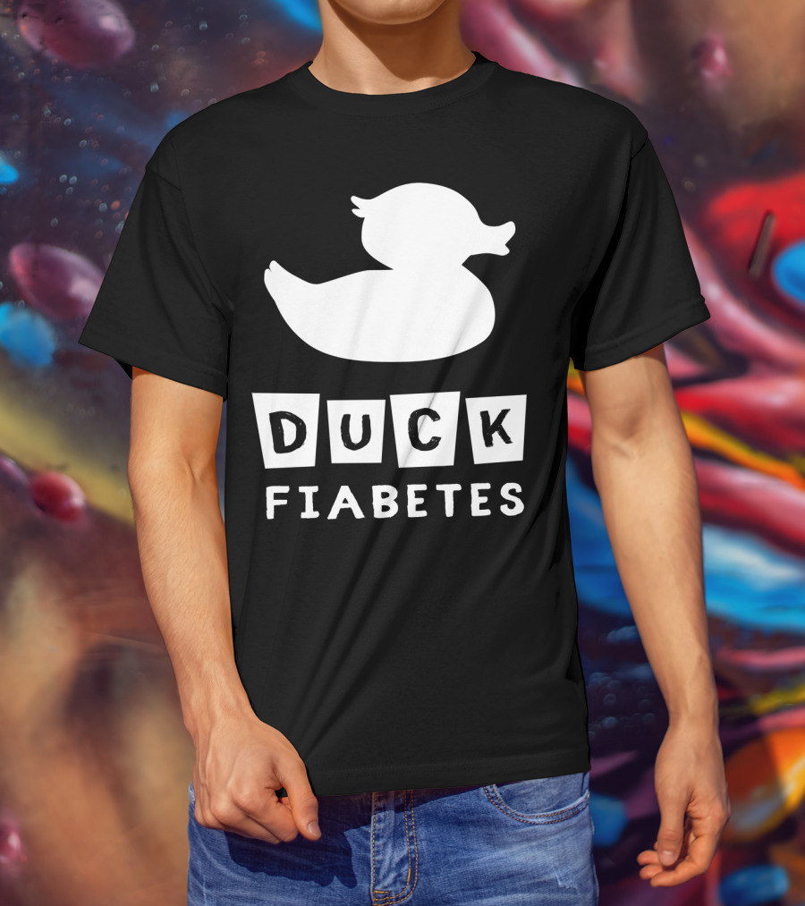 Duck Fiabetes Funny Diabetic Type 1 Diabetes T-Shirt
