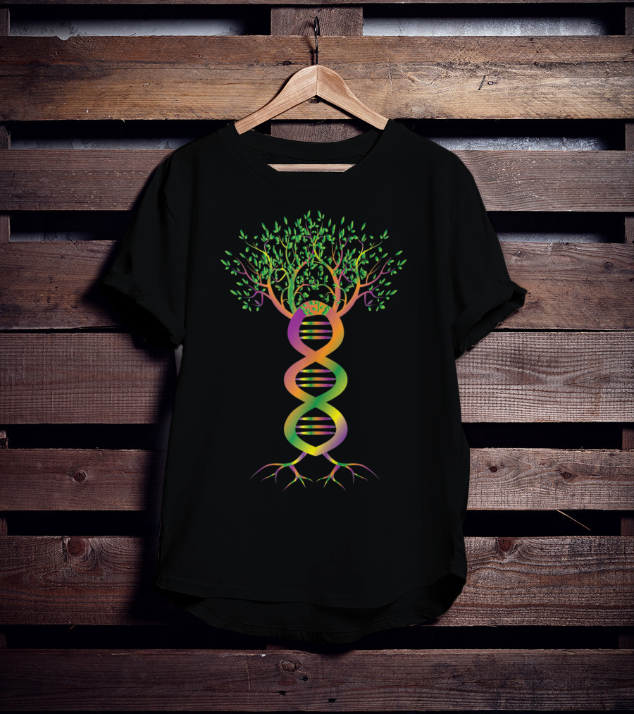 Genetics Tree Of Life DNA Biology Science Co T-Shirt