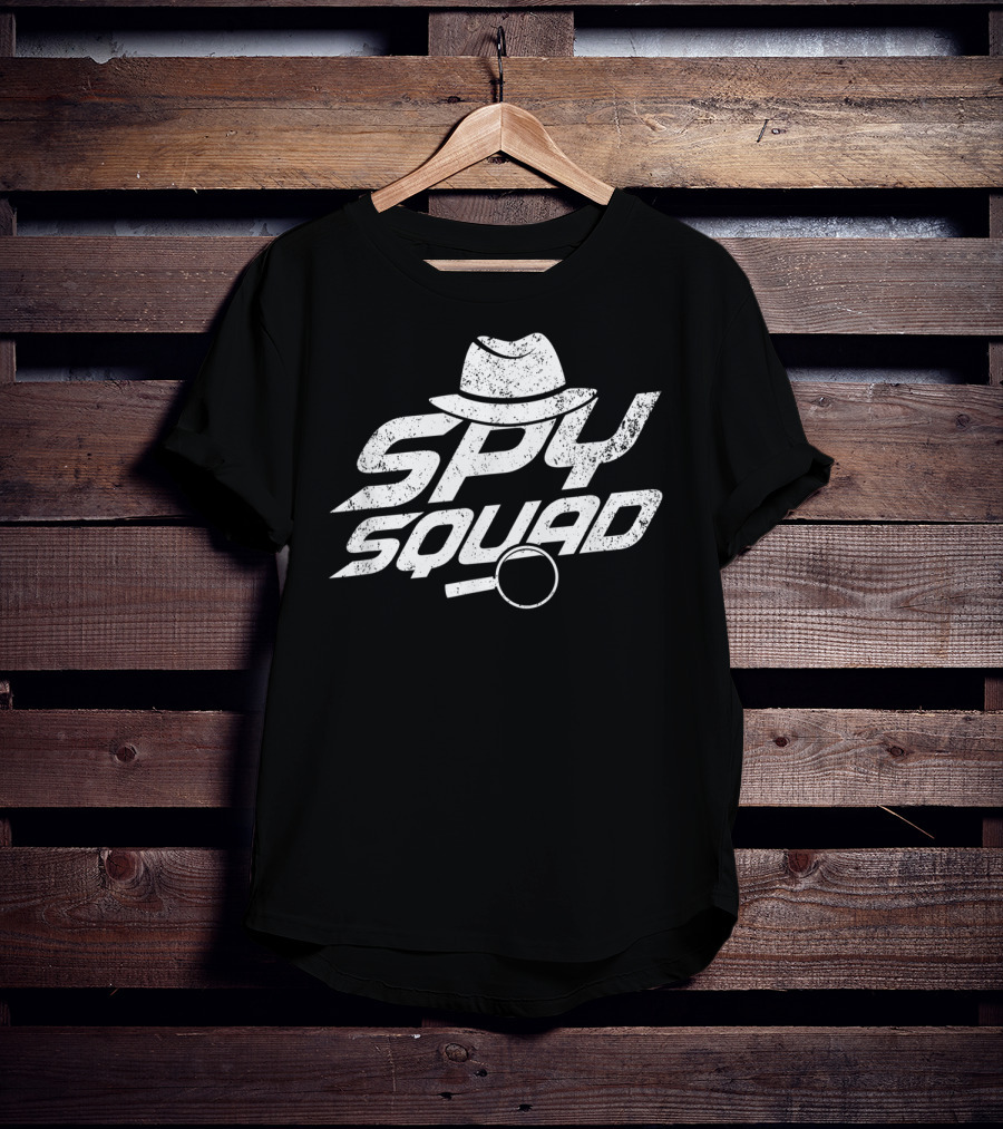 Spy Squad Detective Hat And Magnifying Glass T-Shirt