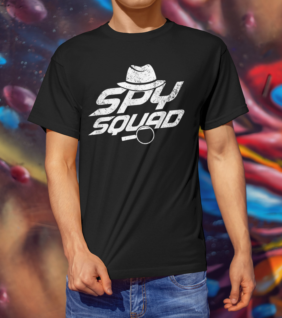 Spy Squad Detective Hat And Magnifying Glass T-Shirt