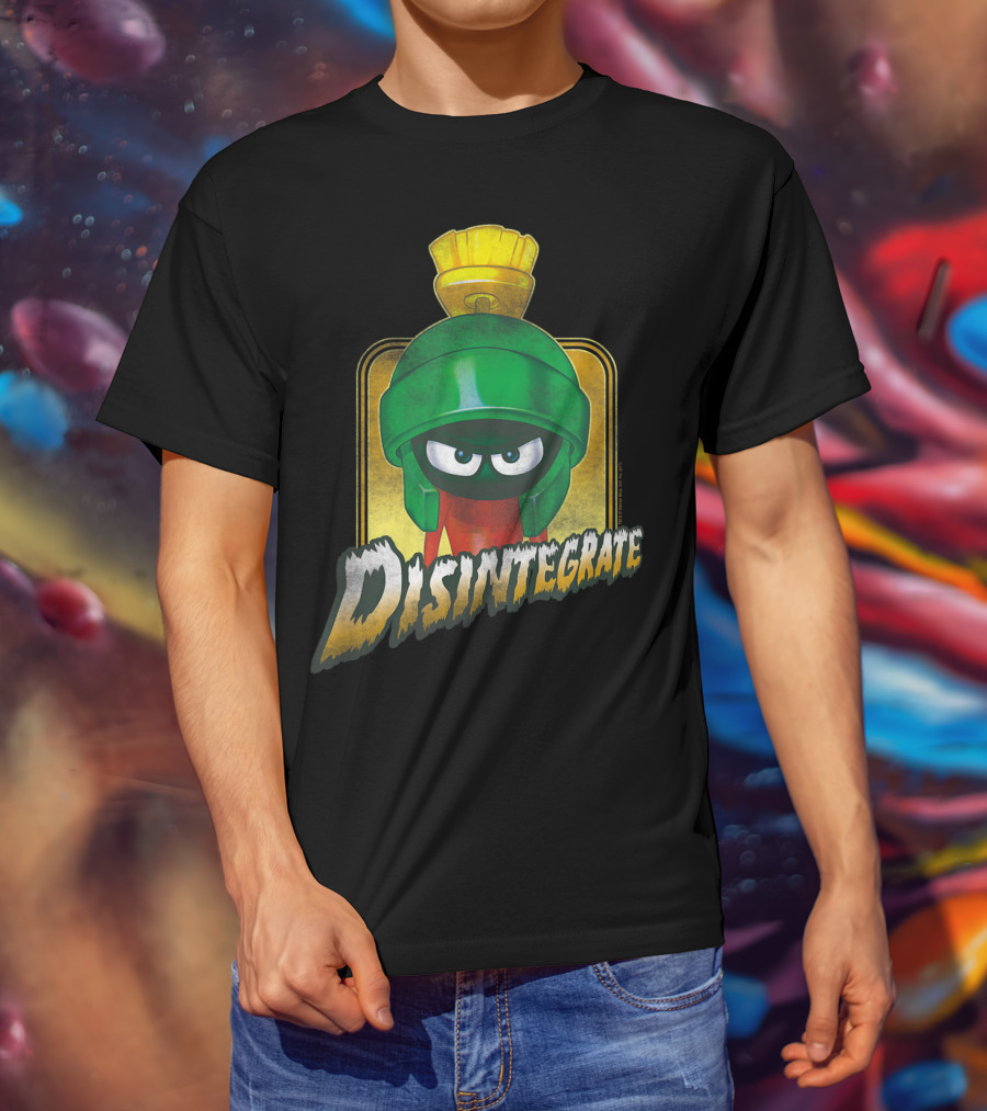 Marvin The Martian Disintegrate Looney Tunes T-Shirt