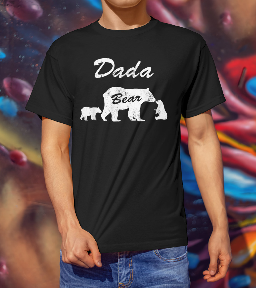 Dada Bear With Cubs T-Shirt