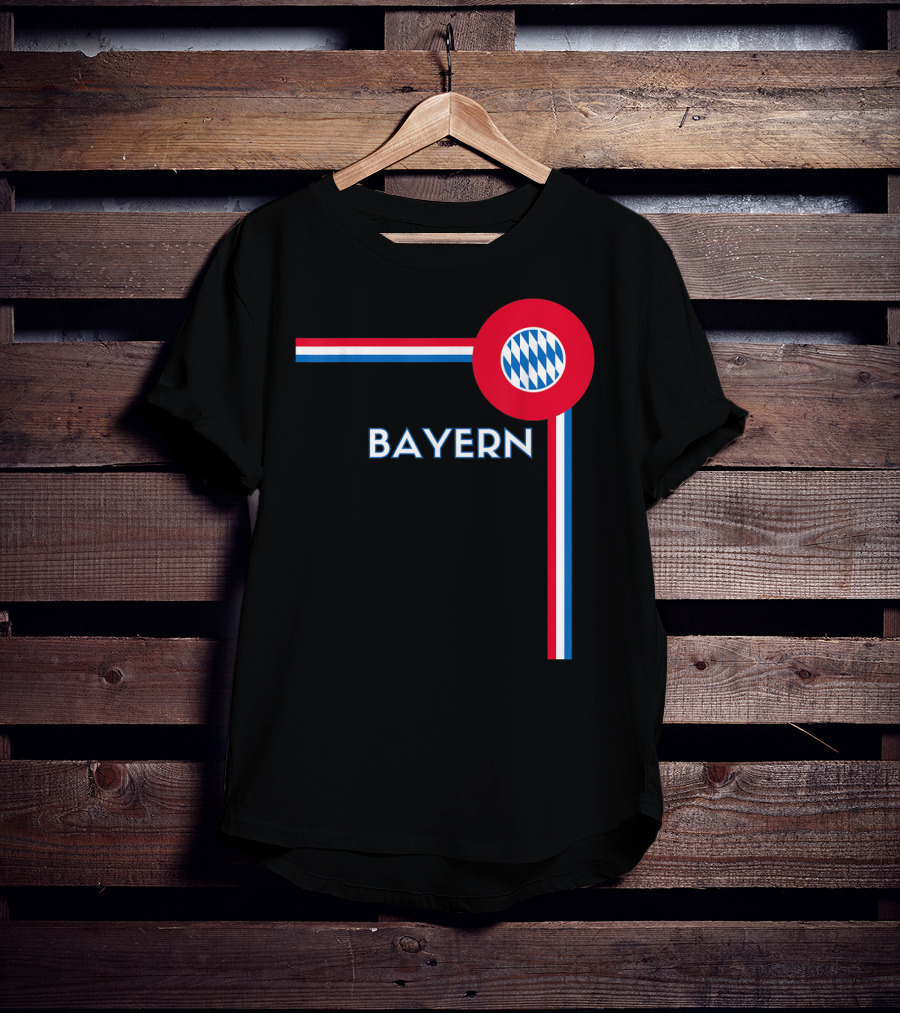 Bayern Munich Soccer FC Styled Spin Sports T-Shirt