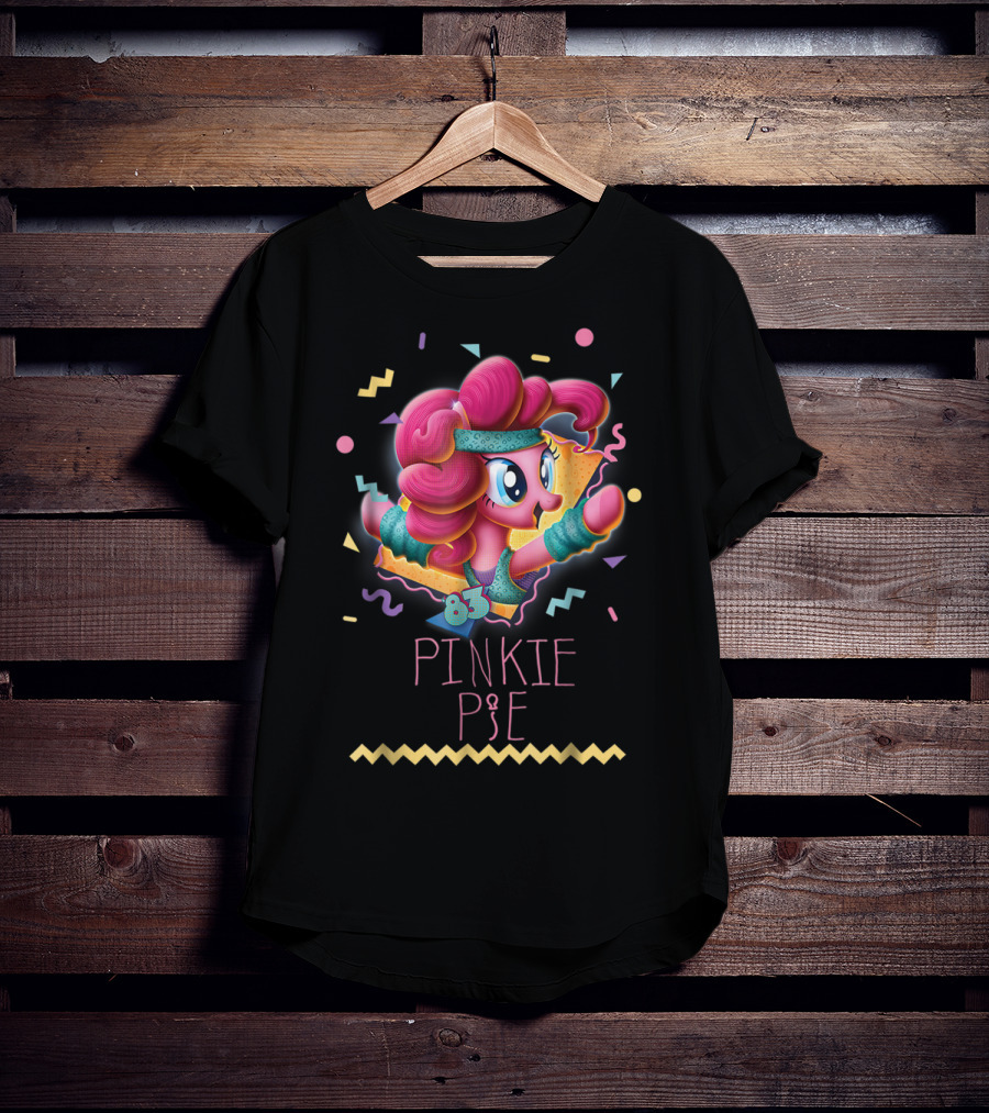 Pinkie Pie 83 Retro 80's Style My Little Pony T-Shirt