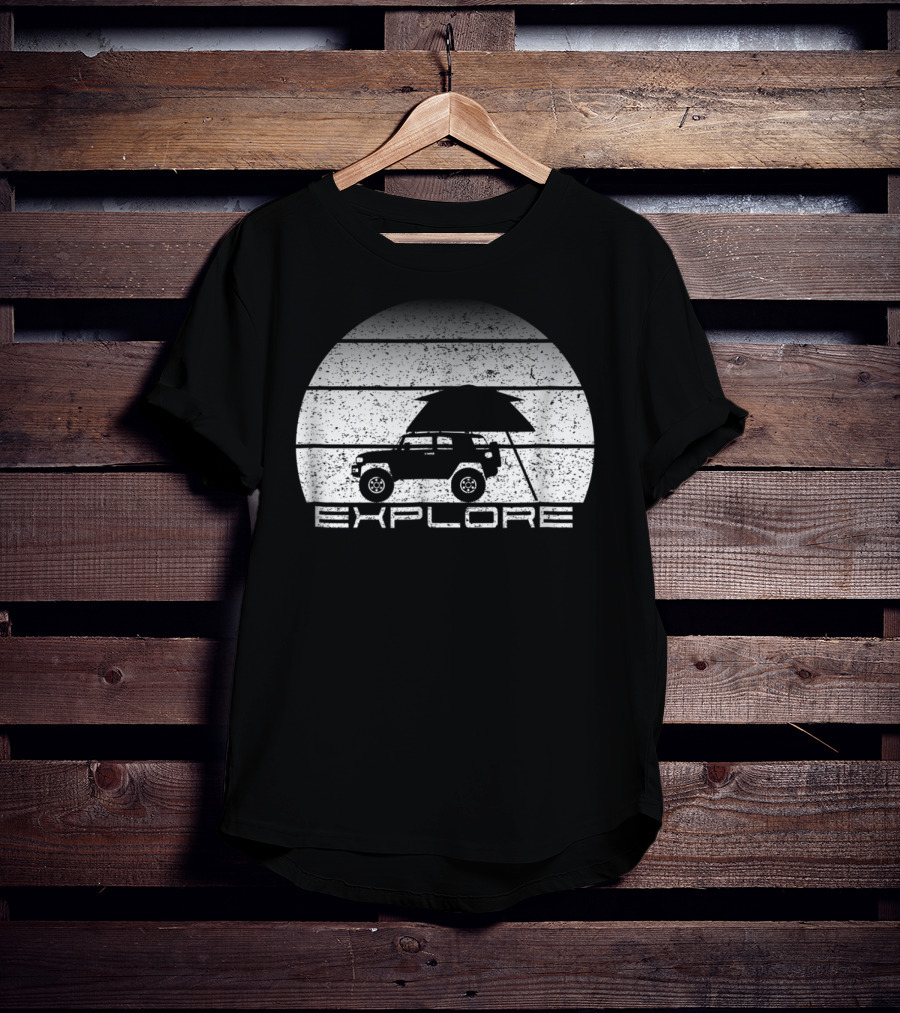 Explore Overland Adventure On 4 Wheels T-Shirt