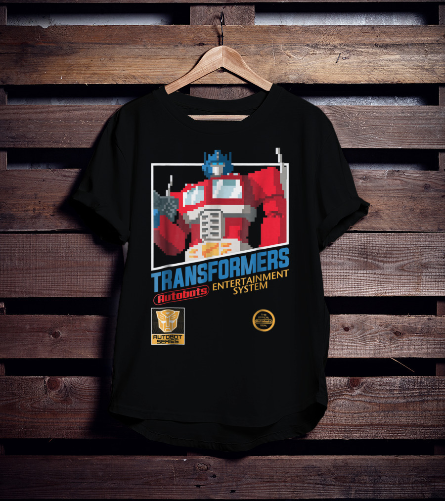 Transformers Autobot Series Optimus Prime Entertainment System T-Shirt
