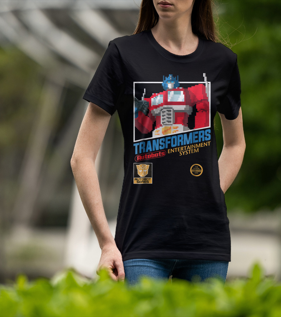 Transformers Autobot Series Optimus Prime Entertainment System T-Shirt