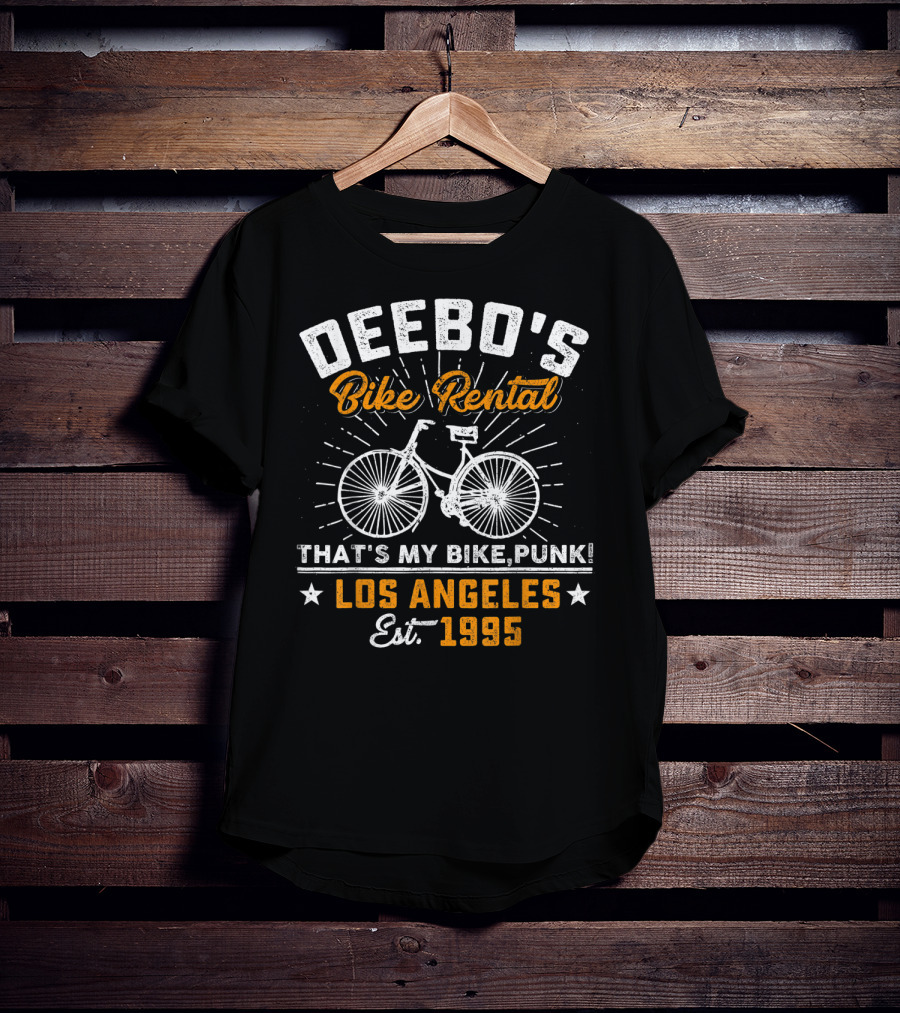 Deebo's Bike Rental That's My Bike Punk Los Angeles Est 1995 T-Shirt