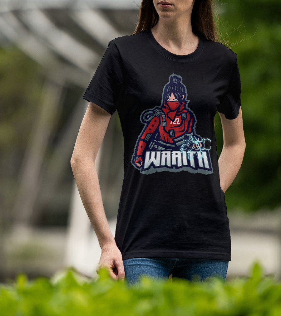 Apex Legends Wraith Red 12 Video Gamer T-Shirt