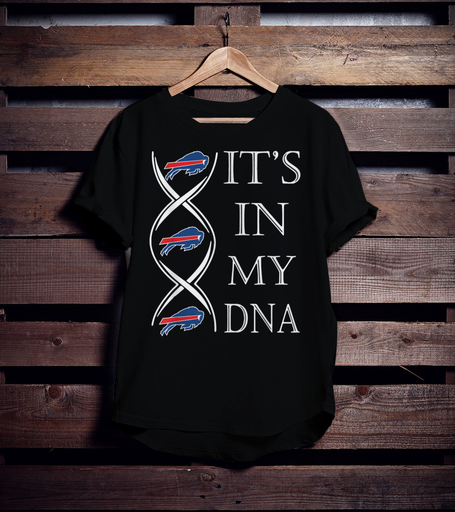 Christmas Buffalo Bills It's In My DNA Football T-Shirt