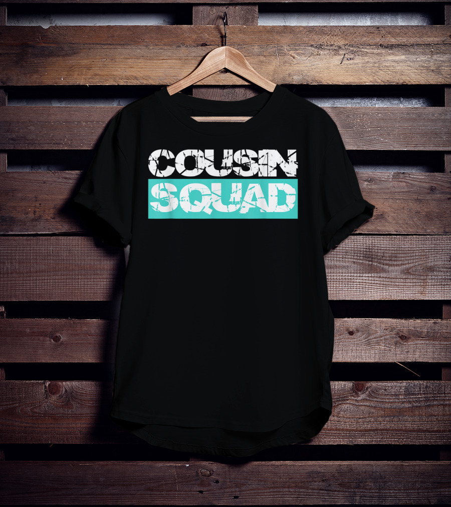 Cousin Squad Kids Women Men Girl Matching Family T-Shirt