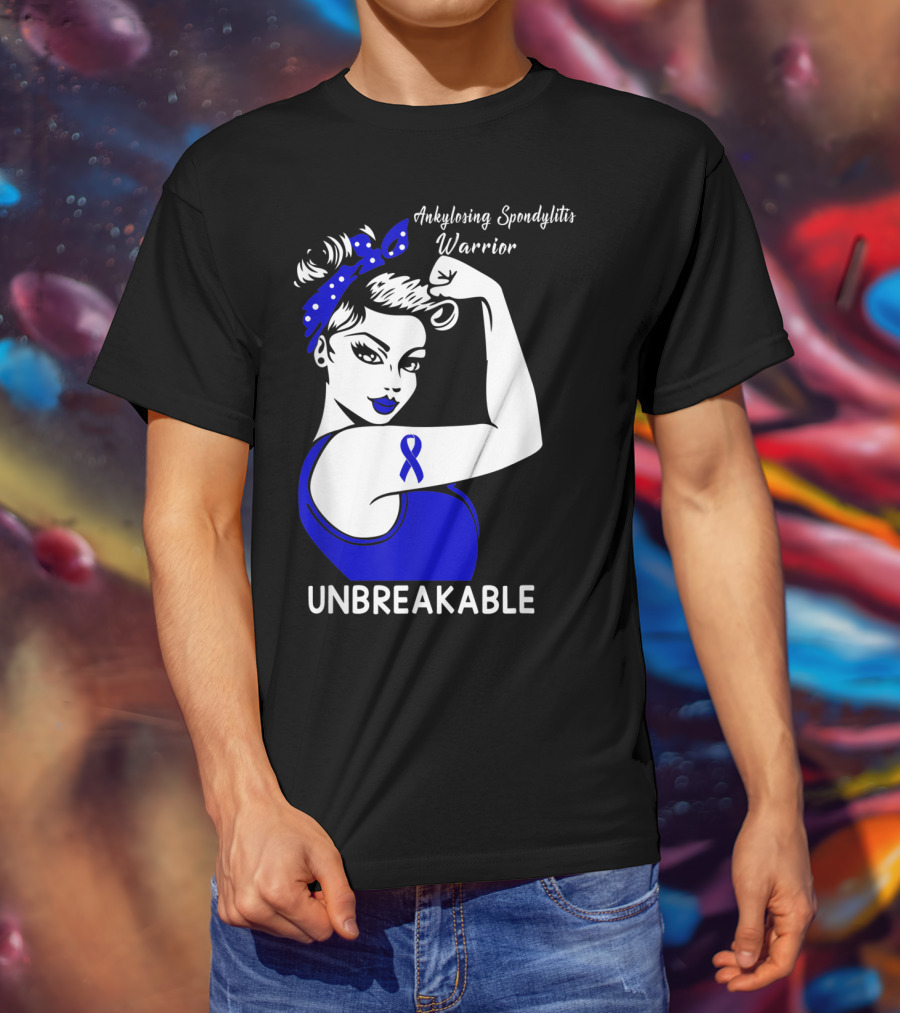 Ankylosing Spondylitis Warrior Unbreakable T-Shirt