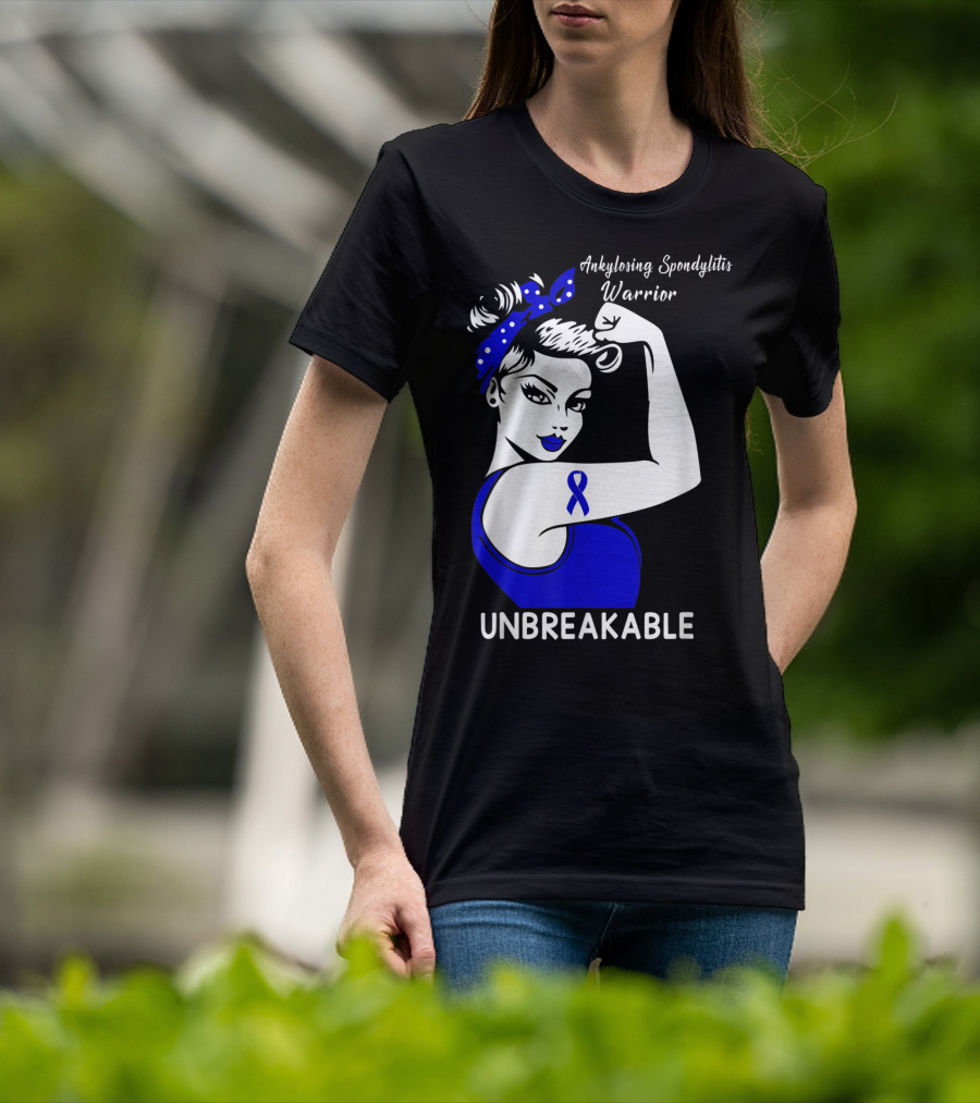 Ankylosing Spondylitis Warrior Unbreakable T-Shirt