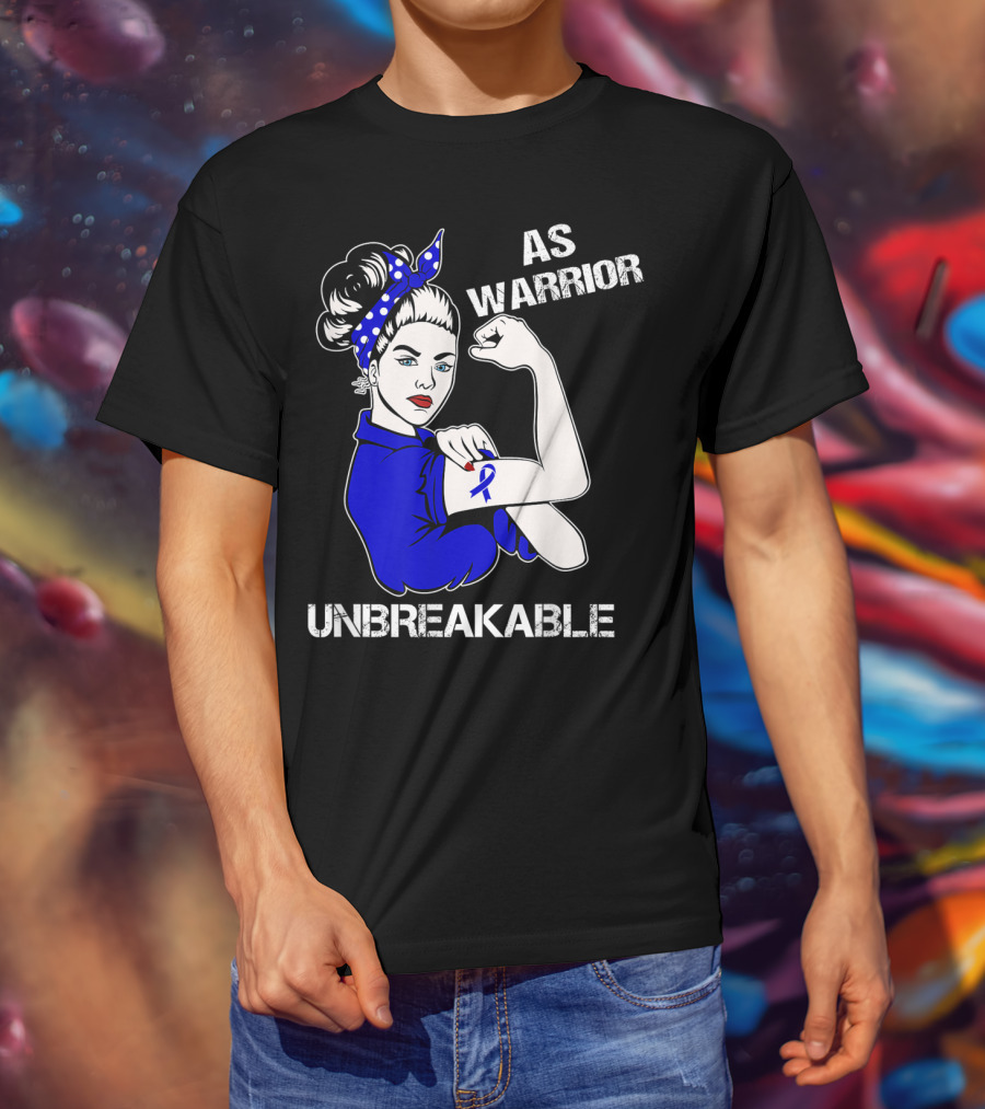 AS Warrior Unbreakable Rosie The Riveter T-Shirt