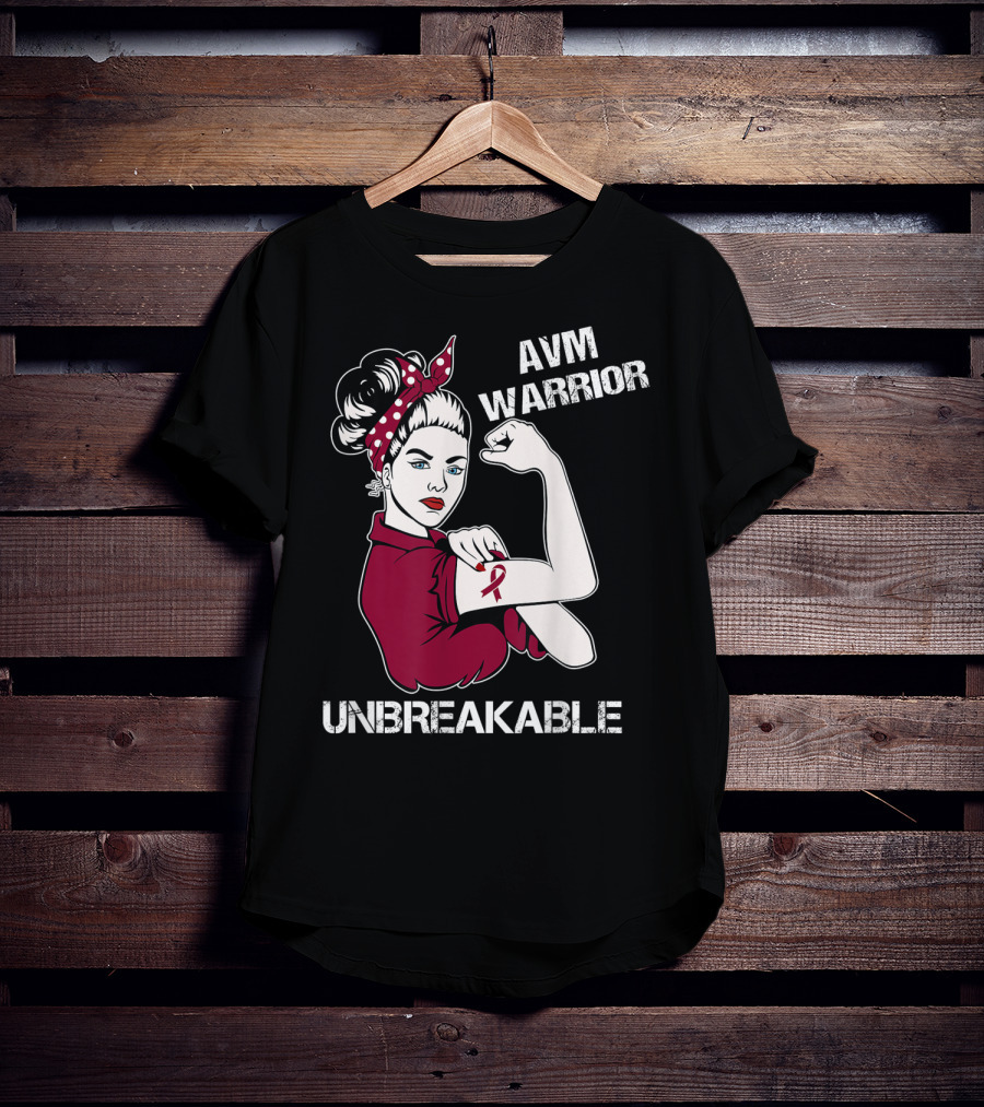 AVM Warrior Unbreakable Rosie Riveter T-Shirt