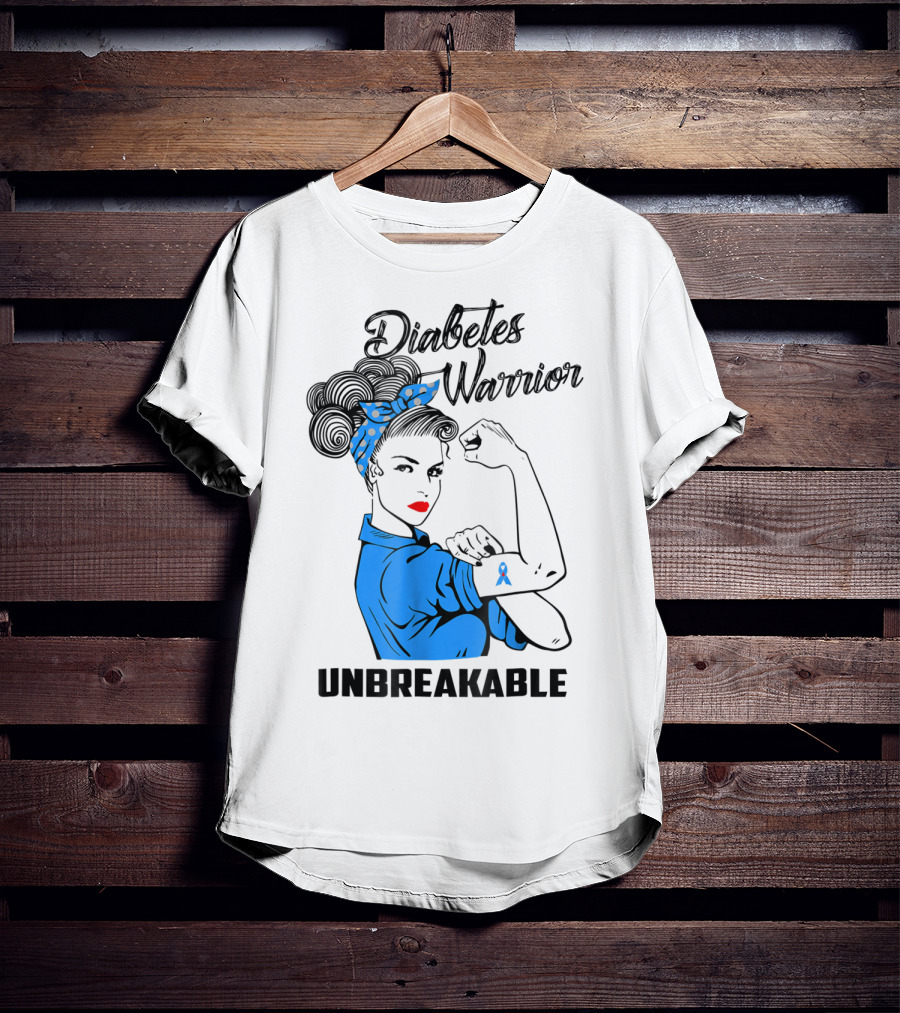 Diabetes Warrior Unbreakable T-Shirt
