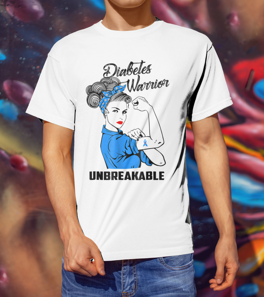 Diabetes Warrior Unbreakable T-Shirt