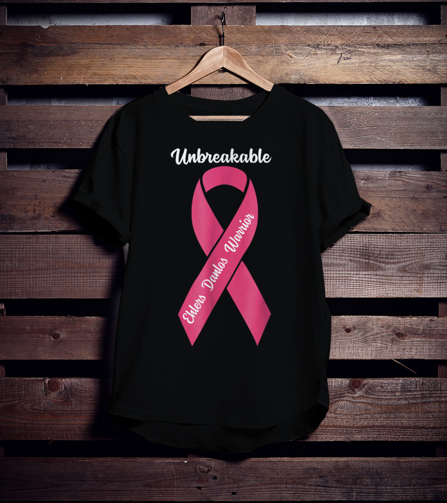 Unbreakable Ehlers Danlos Warrior Pink T-Shirt