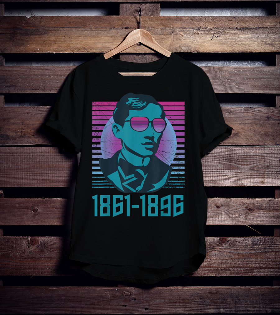 1861-1896 Jose Rizal Hipster Philippines Filipino Hero T-Shirt
