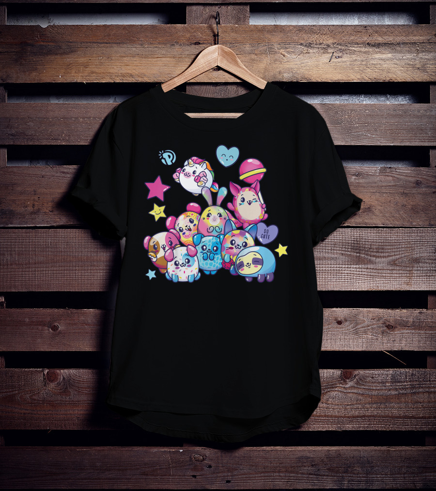 Pikmi Pops And Friends So Cute Stars And Hearts T-Shirt