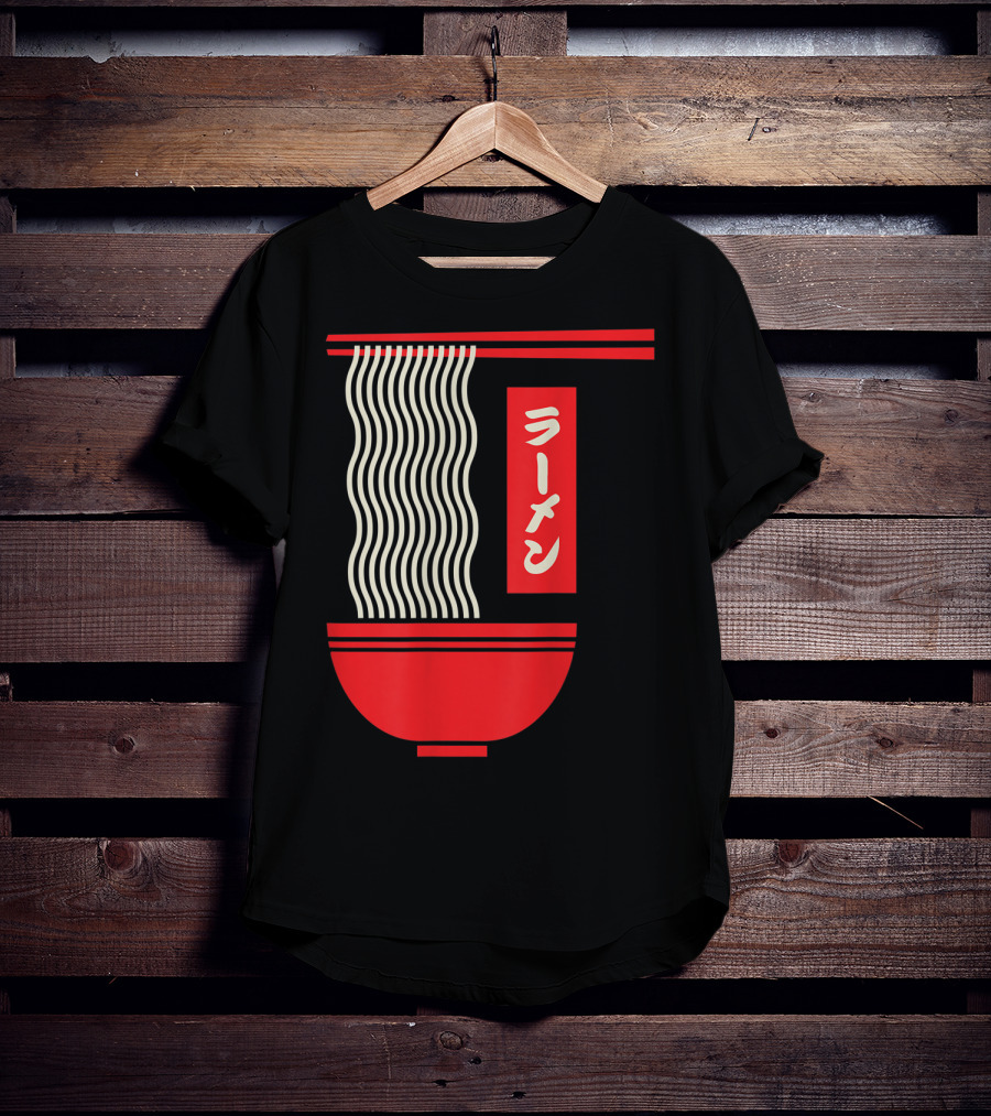 Retro Vintage Japanese Ramen Noodles T-Shirt