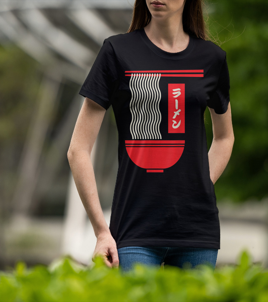 Retro Vintage Japanese Ramen Noodles T-Shirt