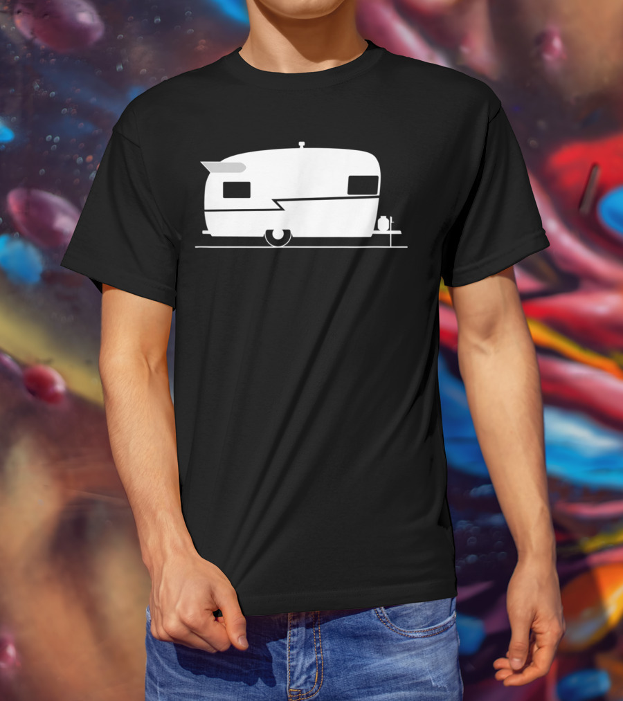 Vintage Shasta Camper Trailer T-Shirt