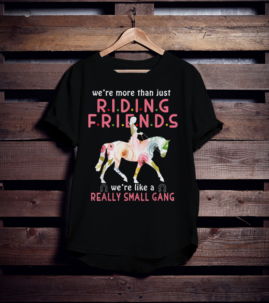 We're More Than Just Riding Friends We're Like A Really Small Gang T-Shirt