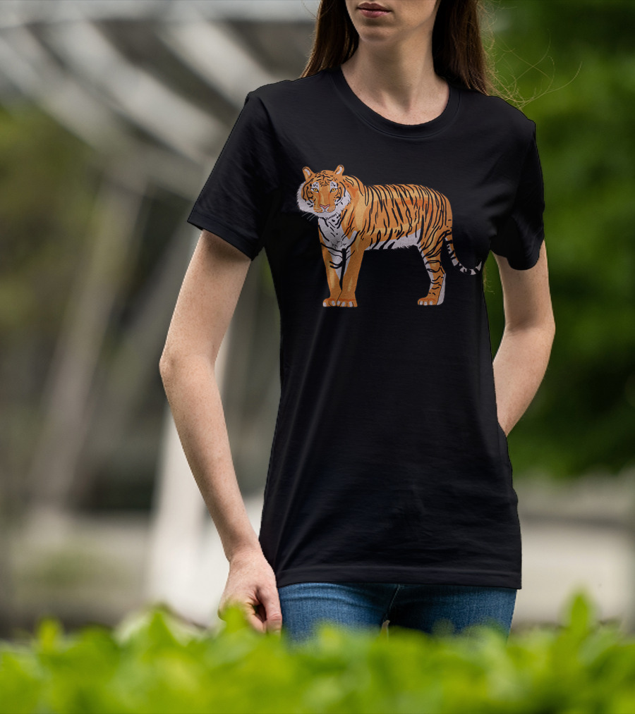 Beautiful Tiger Big Cat Animal Lover Tiger T-Shirt