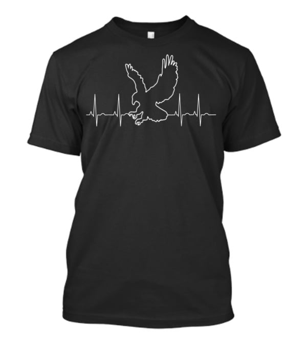 American Eagle Heartbeat USA Great T-Shirt
