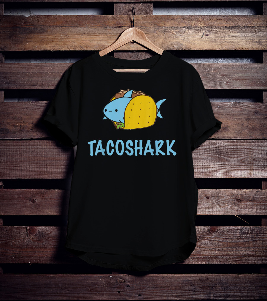 Taco Shark Doo Funny Novelty T-Shirt