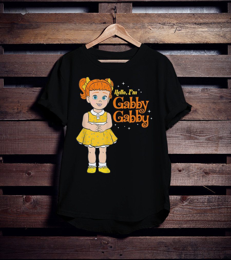 Disney Pixar Toy Story 4 Gabby Gabby Hello I'm Gabby Gabby T-Shirt