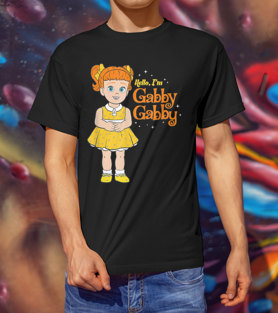 Disney Pixar Toy Story 4 Gabby Gabby Hello I'm Gabby Gabby T-Shirt