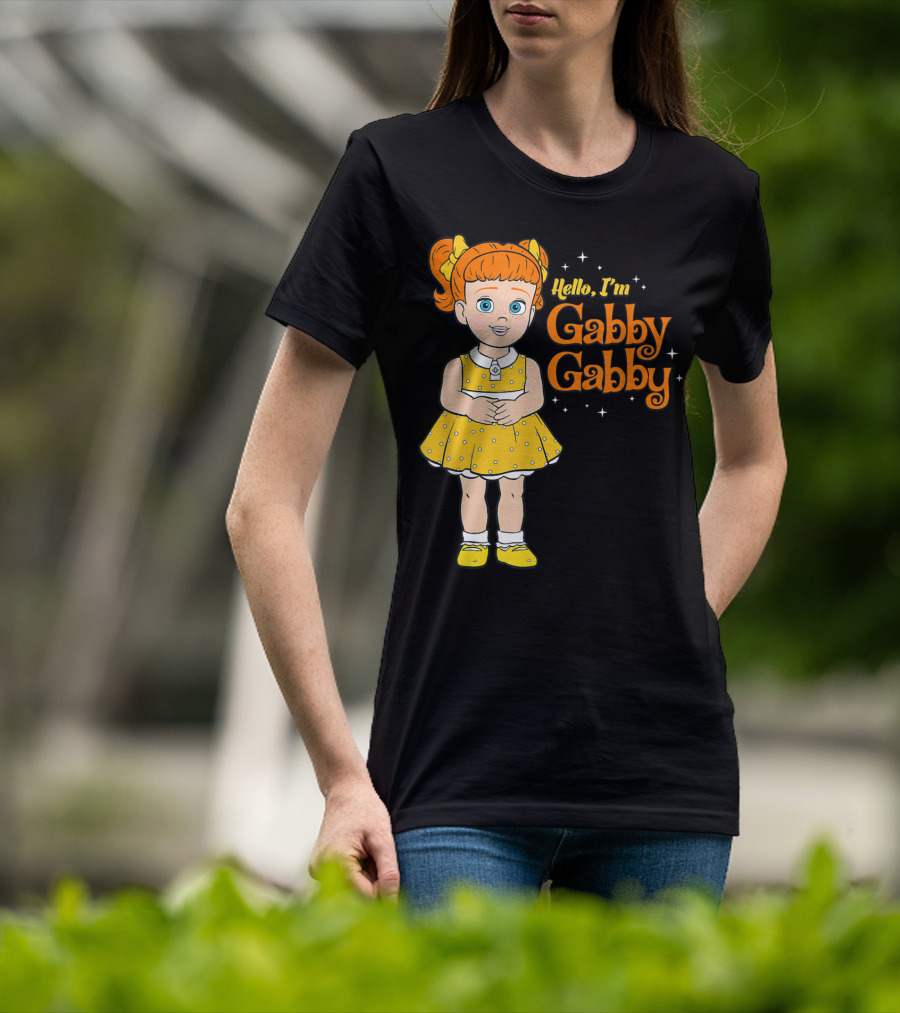 Disney Pixar Toy Story 4 Gabby Gabby Hello I'm Gabby Gabby T-Shirt