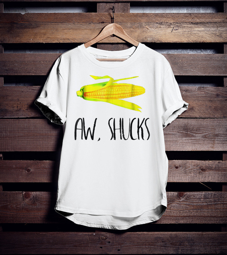 Aw Shucks Amaizing Pun Corn On The Cob T-Shirt