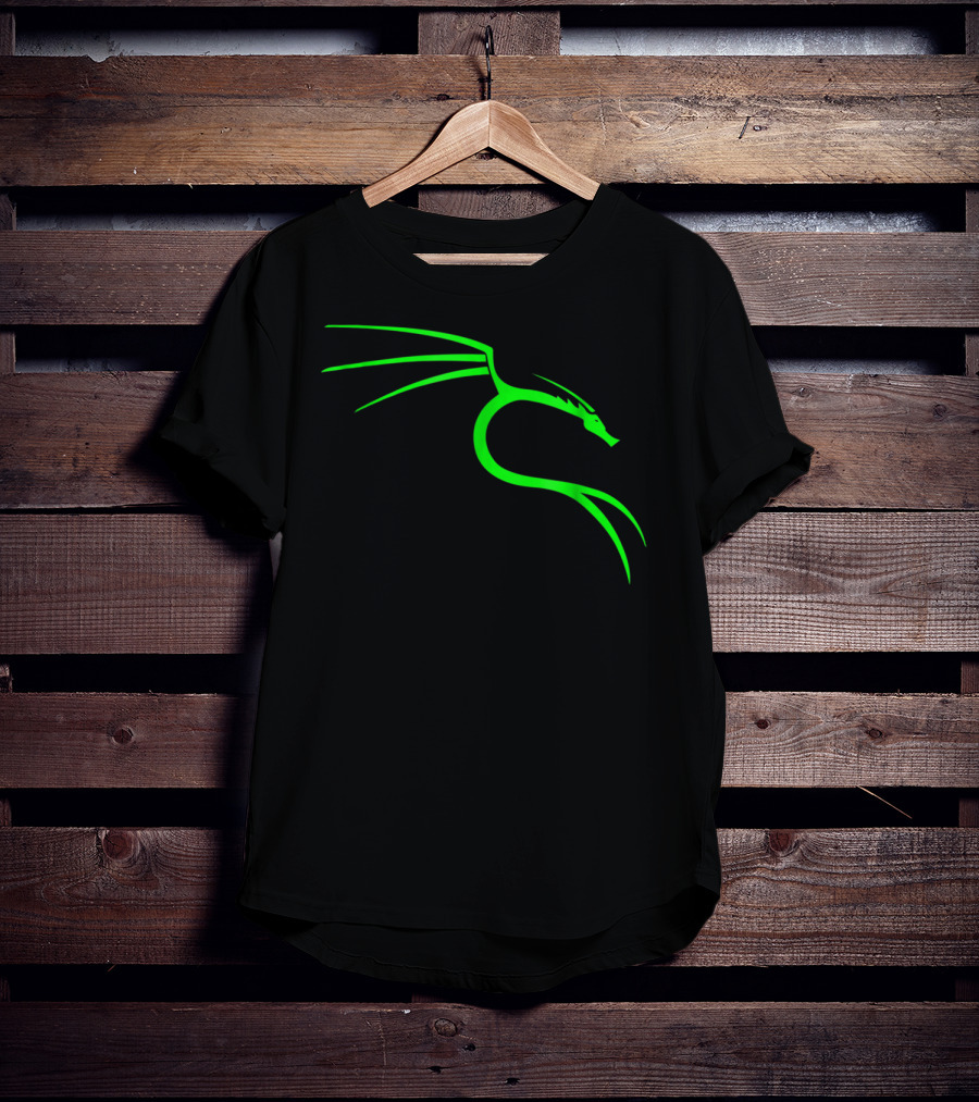 Kali Linux Dragon Cool Hacker Nerd T-Shirt