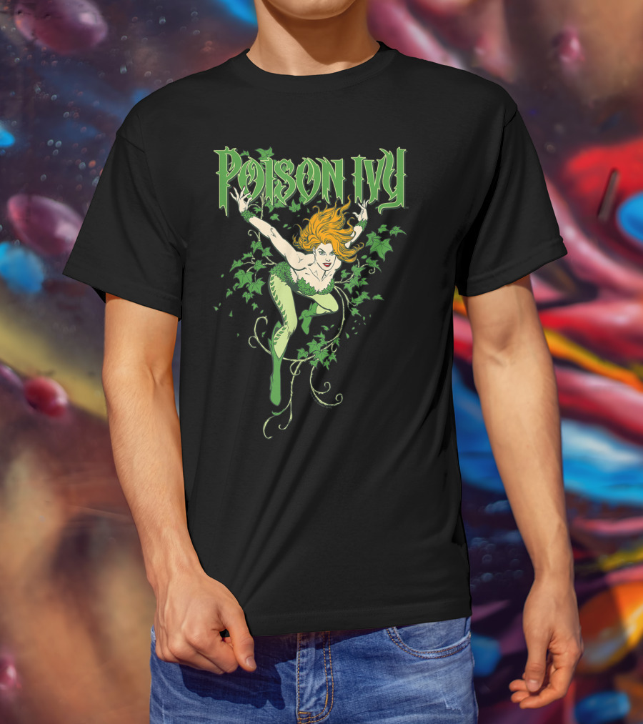 Batman Poison Ivy Vintage Comic T-Shirt