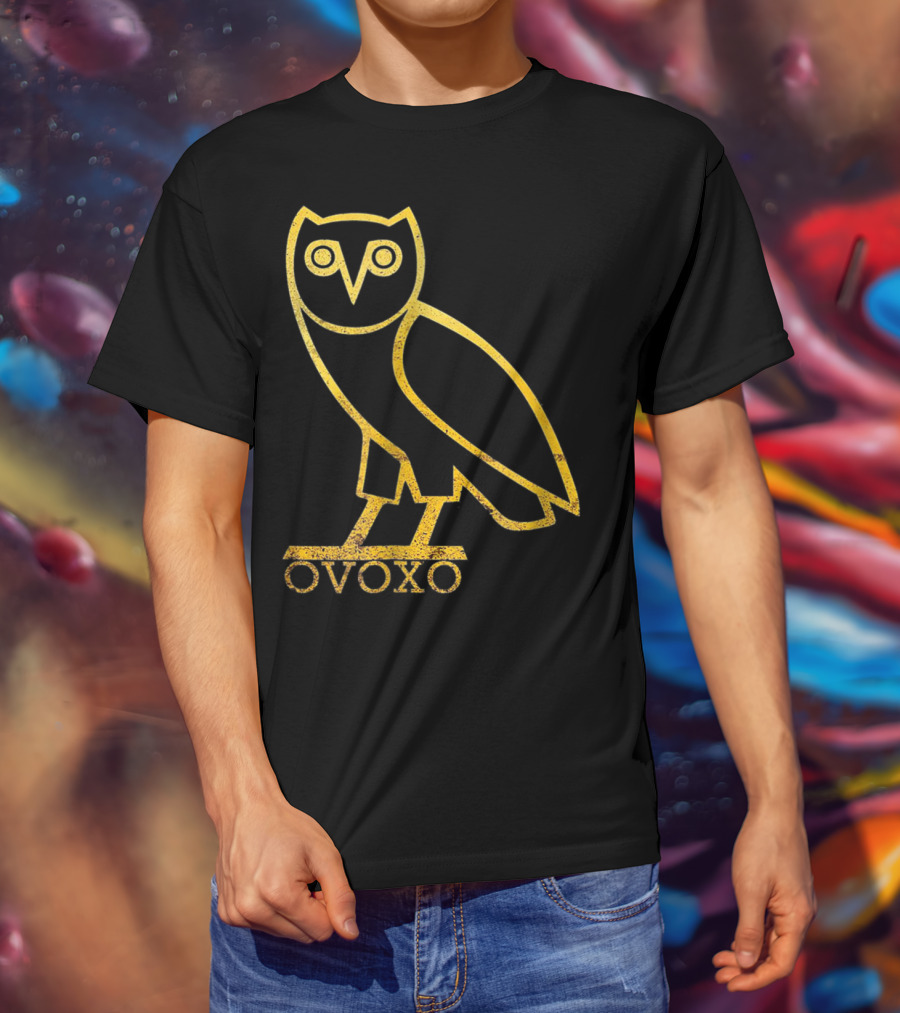 Drake OVOXO Gold Owl T-Shirt