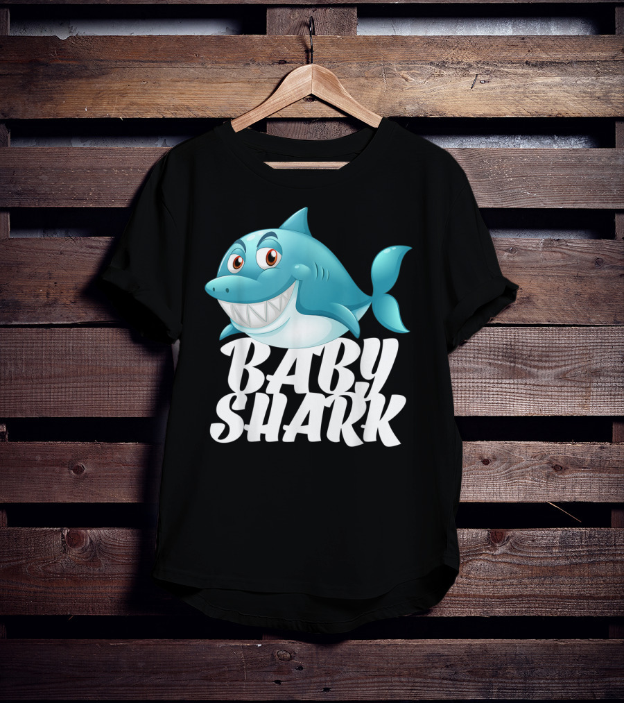Baby Shark Lovers I Love Sharks T-Shirt