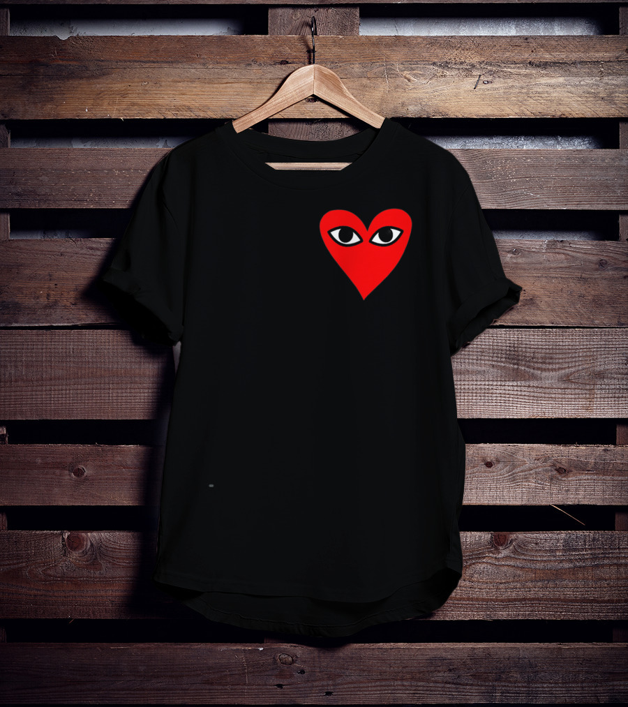 Heart For Comme Des Garçons Red Eye T-Shirt